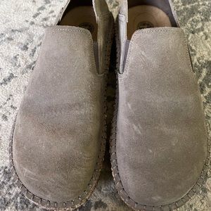 Birkenstock Callan gray taupe suede
